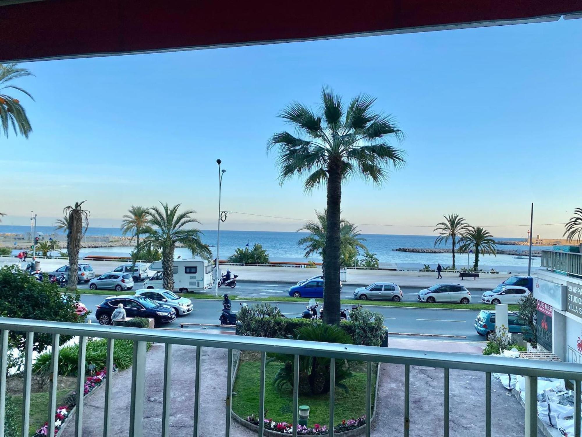 "Le Reve Eveille", Vue Mer, Garage Menton Eksteriør bilde
