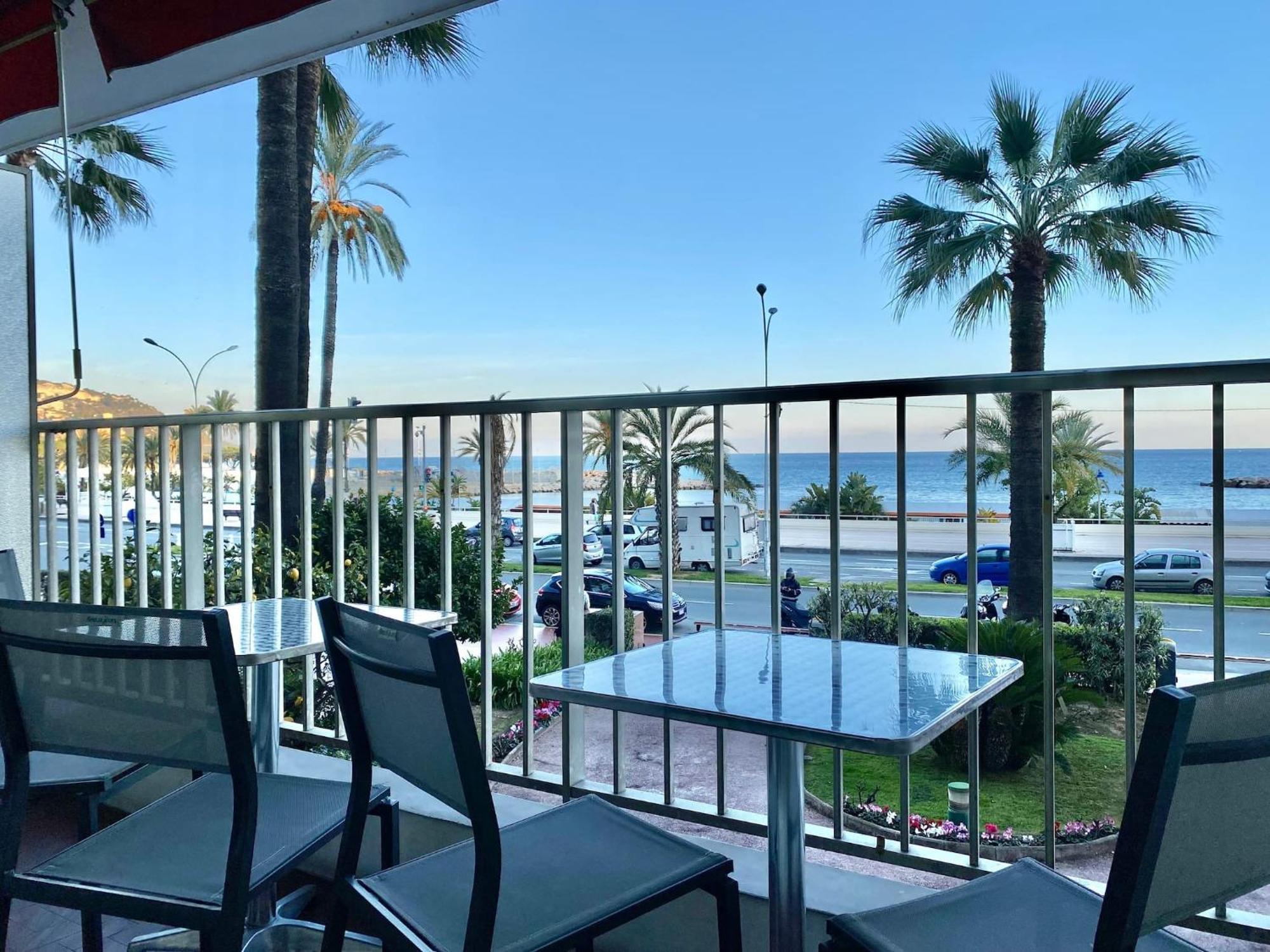 "Le Reve Eveille", Vue Mer, Garage Menton Eksteriør bilde